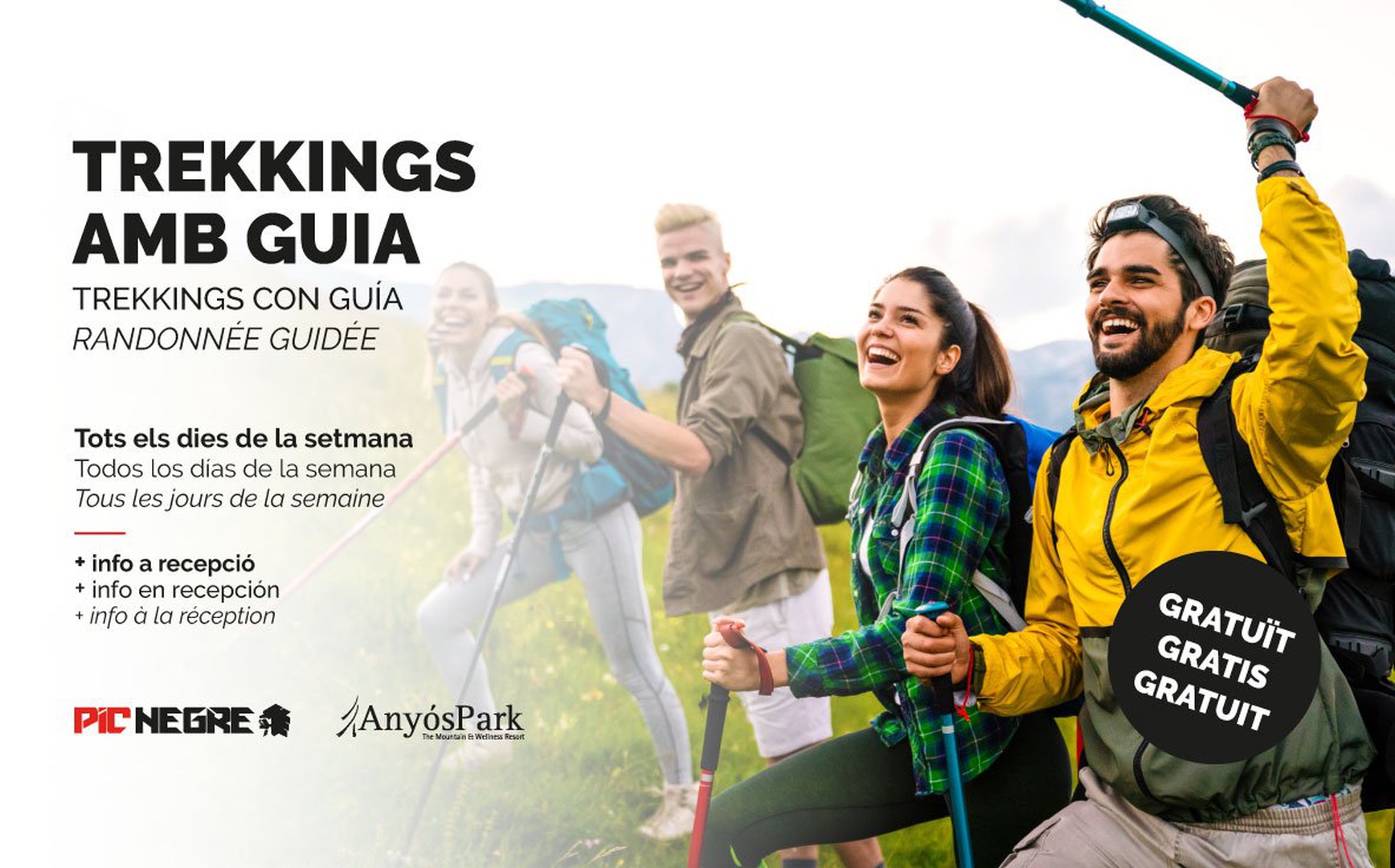 Excursions gratuites avec guide AnyósPark Mountain